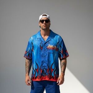 Vapor 95 Hot Rod Hawaiian Shirt